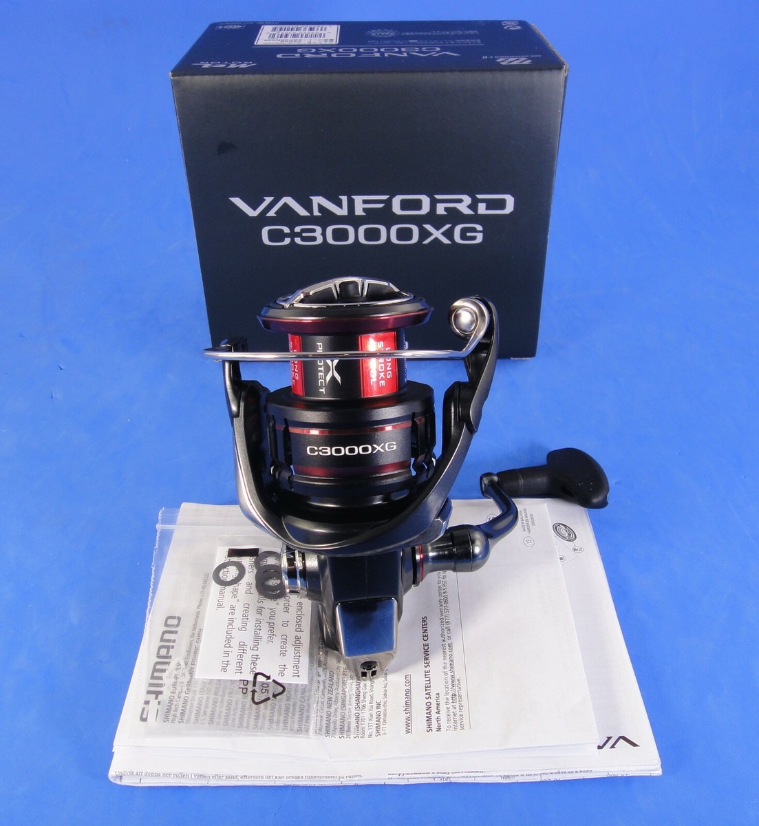NEW SHIMANO VANFORD C3000XG C 3000 XG SPINNING REEL (U.S SELLER 