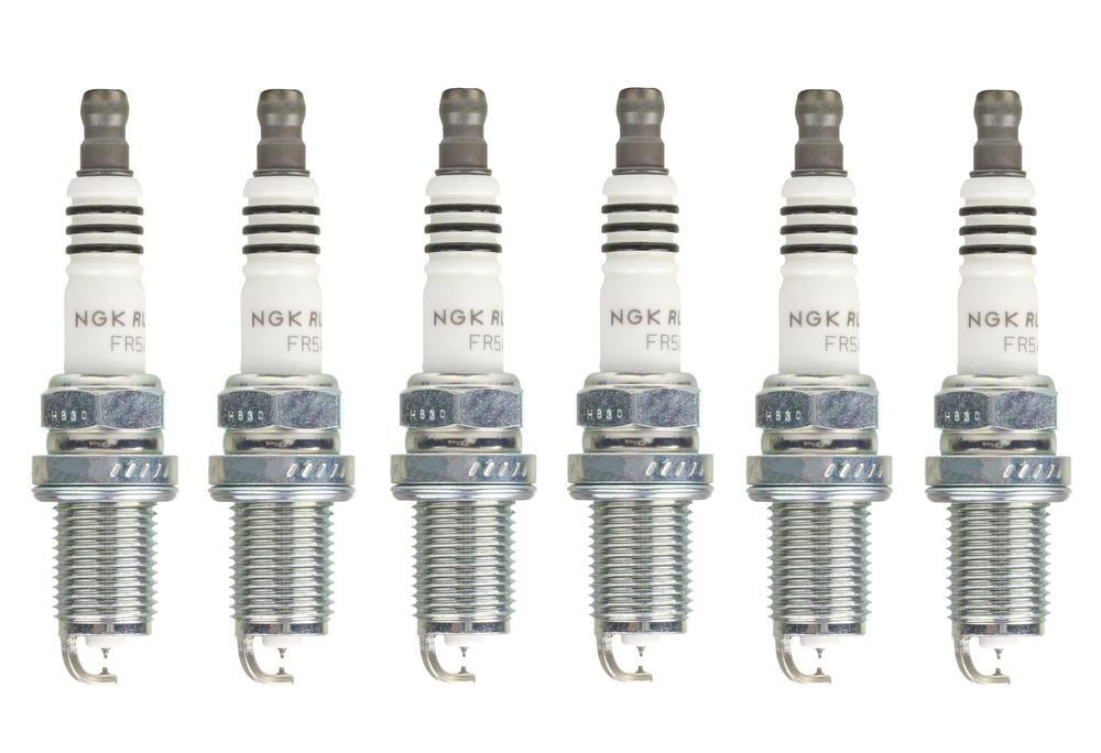 NGK Spark Plug Set 6 Pieces Ruthenium HX Gap 0.044 FR5AHX