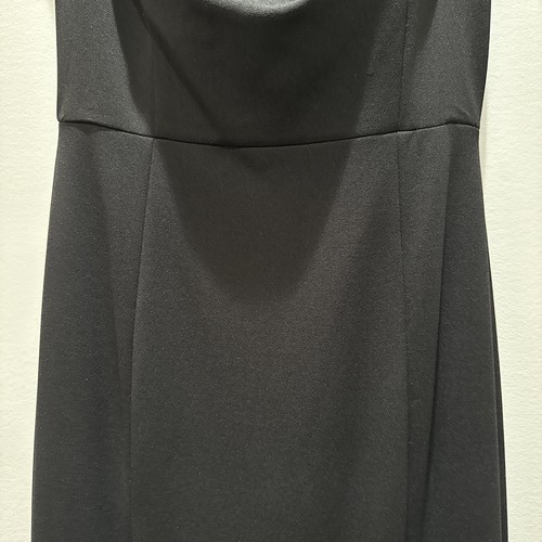 FORMAL SZ 2 Black Off Shoulder Sleeveless Ball Gown Maxi Dress formal, elegant - Picture 4 of 18