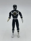 Vintage 1995 Mighty Morphin Power Rangers Black Ranger Figure Saban TCFFC 4"