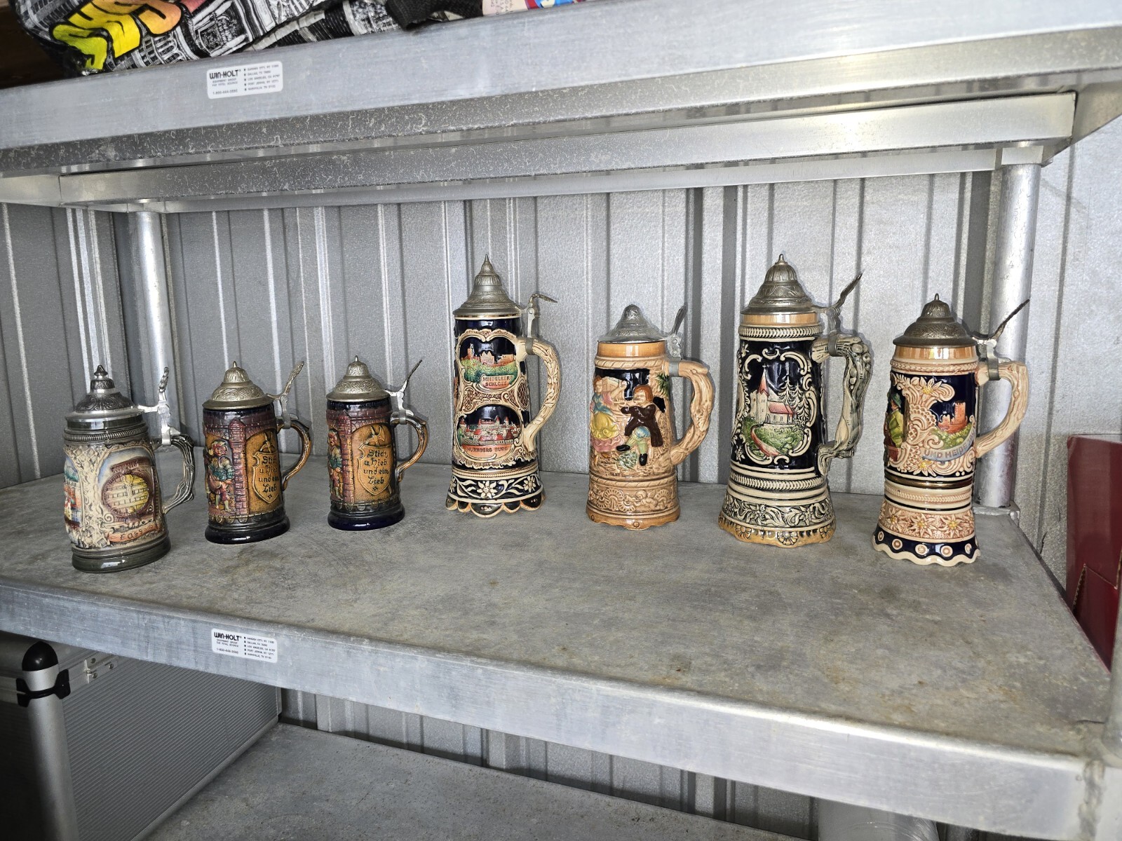 Vintage Lot Of German Beer Mugs eBay