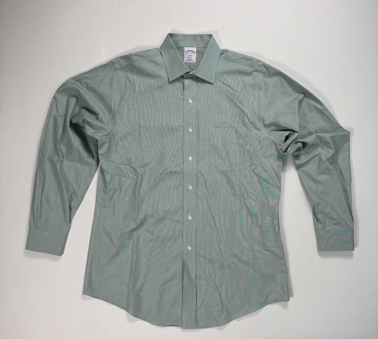 Brooks Brothers Men’s 16 4/5 Regent Fit Button Down Shirt Office Casual Career