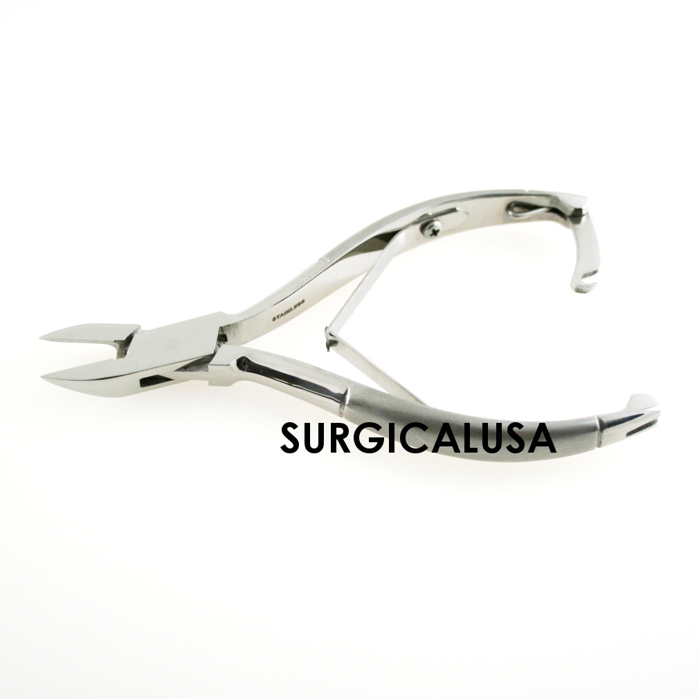 Foot Nail Podiatry Kit of Ingrown Toenail Nippers & English Anvil