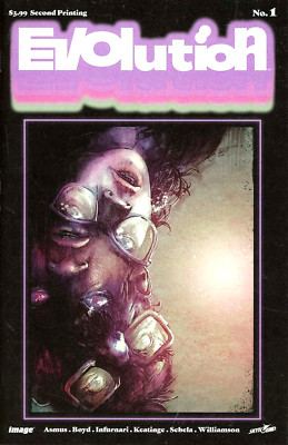 EVOLUTION #1 JOE INFURNARI 2ND PRINT VARIANT 2017 IMAGE COMICS NM