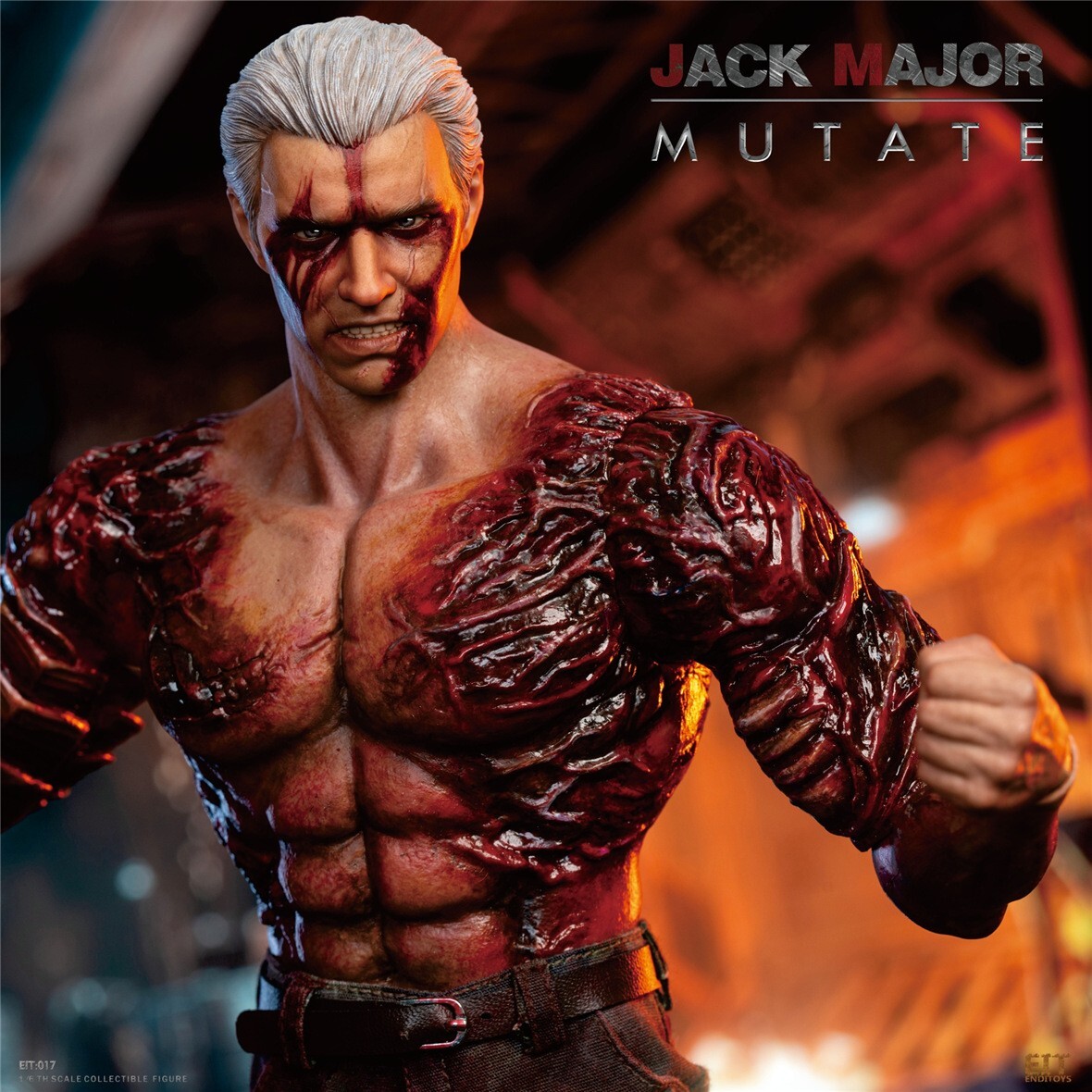 END I TOYS EIT017 1/6 Resident Zombie Evil Crisis Jack Krauser