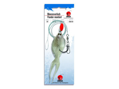 NEU Dega Flounder Sea-rig 18g 100cm 5/0 Meeresvorfach Rigs Dorsch FARBEN