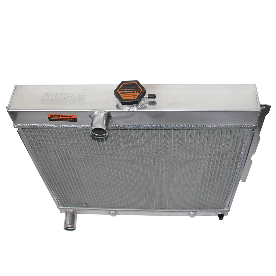 3 Row Fit Plymouth Valient Signet Savoy Dodge 7.0L V8 Radiator 1963-1969 AT MT Foto 4 de 4