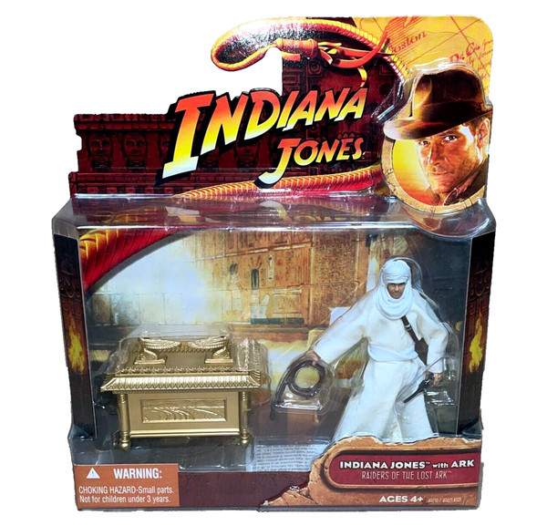 Indiana Jones With Ark Raiders Of The Lost Ark Hasbro 2008 Licasfilm - Neu Rare-image
