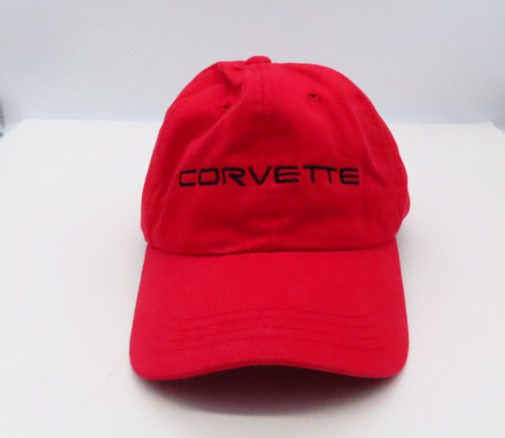 Corvette Red Adjustable Baseball Hat Cap Ouray Sp… - image 1