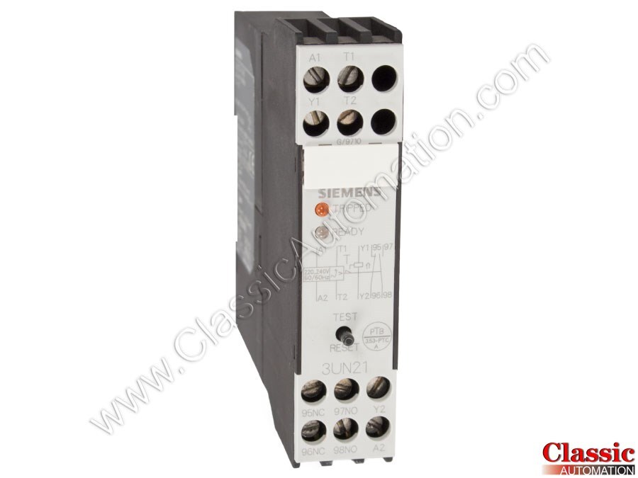 Siemens 3un21310an7 Thermistor Protection Engine Protection Relay for