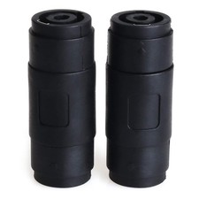 2 PCS NL4FC Speakon Cable NL4MMX Connector Adapter 4Pin Female To Female Plug