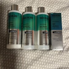 Lot Of NIOXIN Pro Clinical Age Defense 2 Shampoos 1 Conditioner, 1 Serum