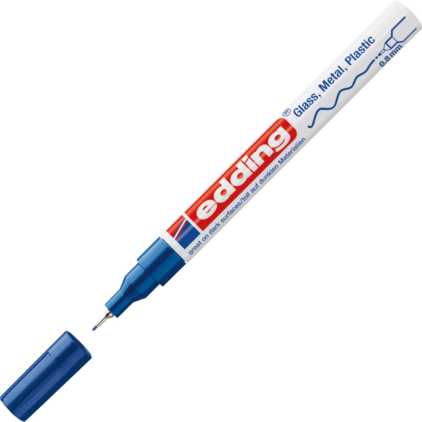 Edding Extra Fine Bullet Tip Paint Marker E-780 Blue