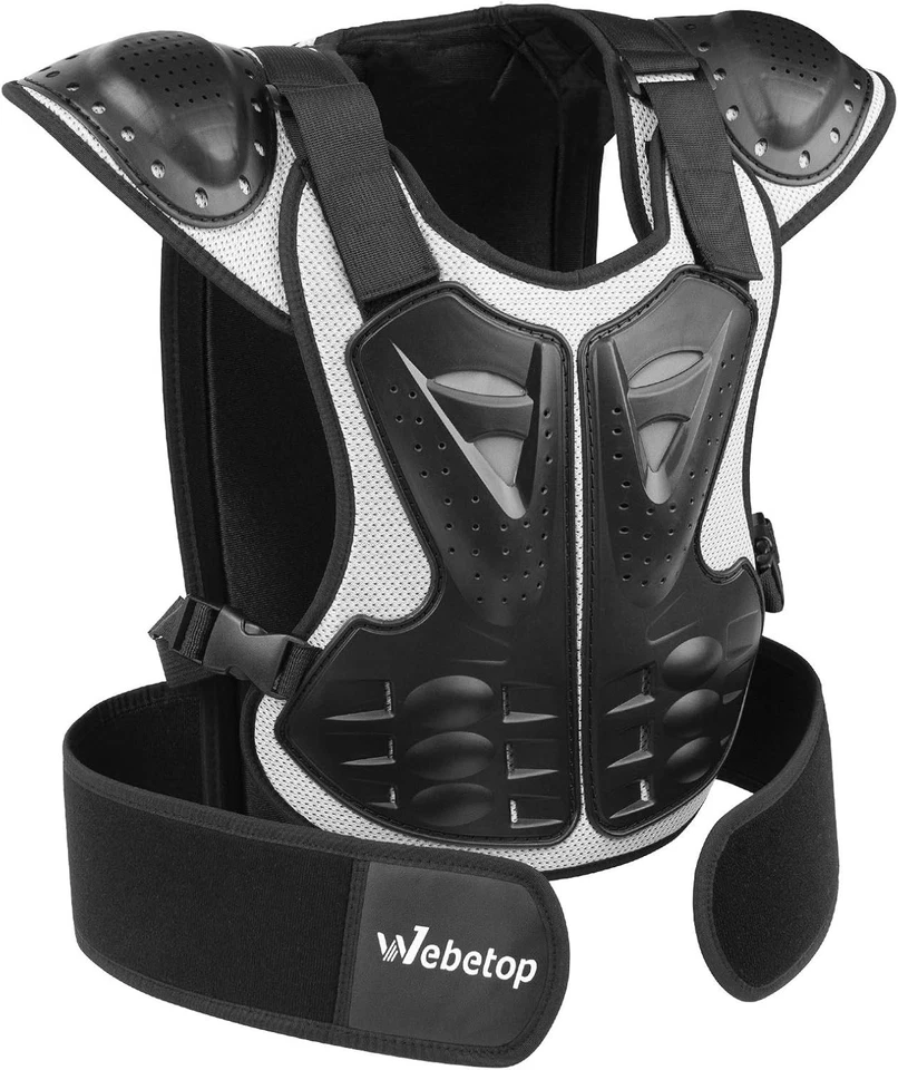Lightweight Adjustable Chest Protector for Kids - Perfect for Dirt Biking & ATV - Image 3 of 4