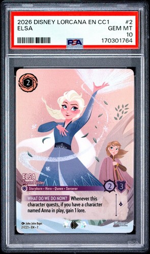 Elsa - Trusted Sister graded PSA 10 for sale on eBay