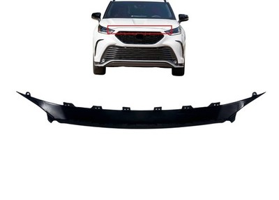 New Fits 2021 2025 Toyota Highlander XSE Front Bumper Upper Grille Cover Molding