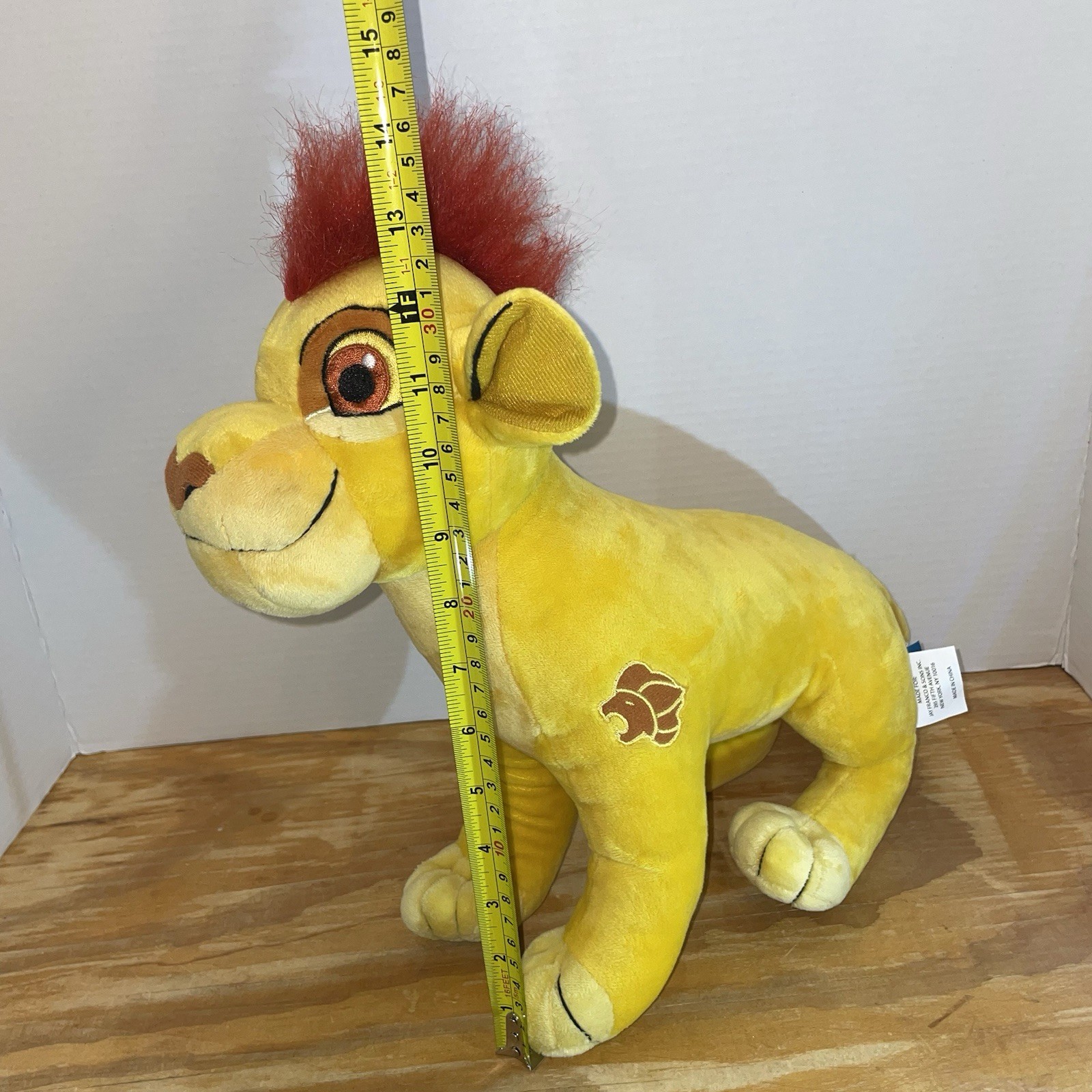 Disney Lion Guard Simba, Jay Franco & Sons INC. 14’ Tall Plush Toy