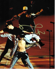 * DONNIE WAHLBERG * signed 8x10 photo * NEW KIDS ON THE BLOCK * COA *
