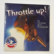 Throttle Up U.S. SPACE CAMP - Interactive Space Encyclopedia PC/MAC Brand New 