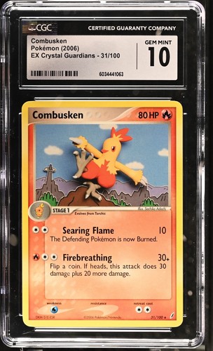 Combusken graded CGC 10 for sale on eBay