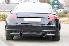 FOX Sportauspuff Audi TT FV3 quattro, Bj. ab 2014, Endrohr 1x100mm rund re/li