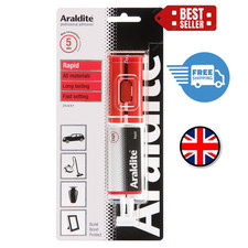 Araldite Rapid Epoxy Resin Adhesive 24ml Fast Set Strong Bond Glue