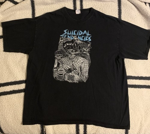 Suicidal Tendencies Black Shirt Size XXL Punk Rock Oi Hardcore