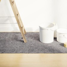 WALPLUS Non-slip Painter Fleece 10 m 280 g/m² Grey Protective Cover