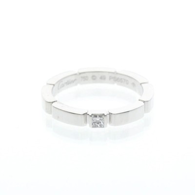 Cartier Maillon Panthère Ring With 1 Diamond White Gold (18K) Fash... BF594868