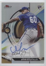 2023 Topps Finest Finest Auto Max Castillo #FA-MCAS Auto 0e7u