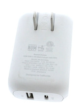 Belkin USB C and USB A Dual Wall Charger 42W 3AMP Duo Wall Charger White