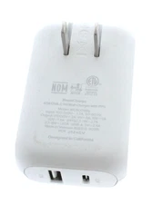 Belkin USB C + USB A Wall Charger 42W 3AMP Duo Wall Charger White