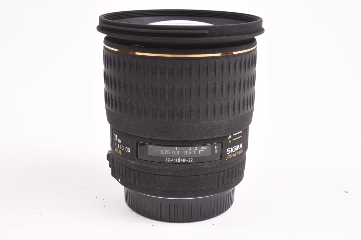 キャノン用 SIGMA AF 24mm F/1.8 EX DG 1175 Amazon.com : Sigma 24mm f/1.8 EX DG Aspherical Macro Large