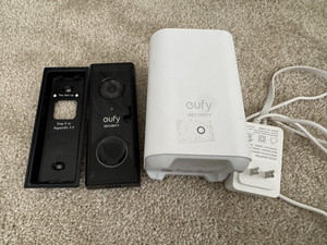 Eufy Video Doorbell 2K T8210 Battery Powered WiFi (Includes HomeBase 2 & Wedge)