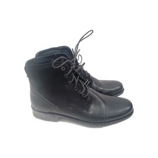 LEVI'S Men's Track Leather & Suede Ankle Boots Size UK 8 (11)