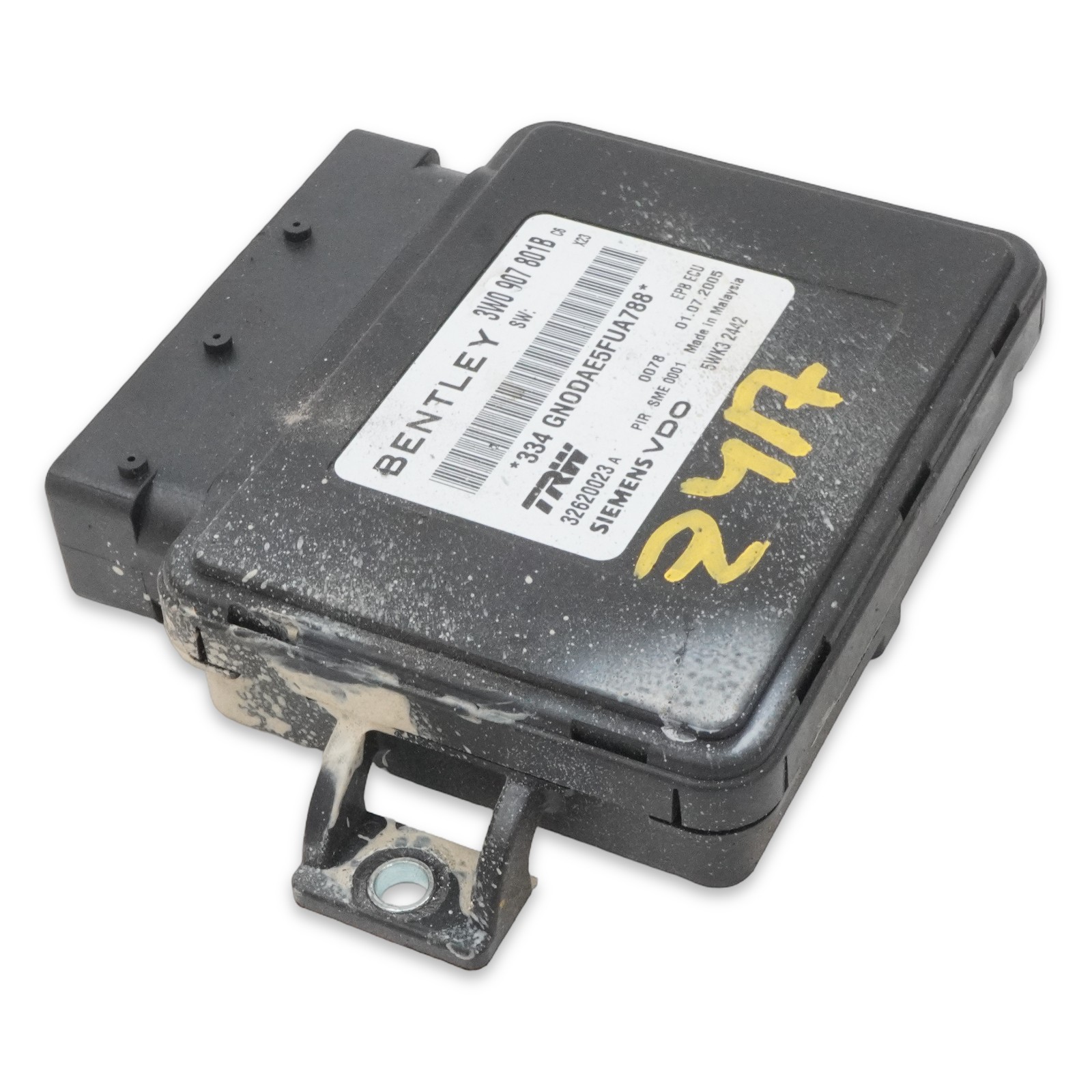 Bentley Continental GT 2003-2012 Right Parking brake control module P/N 3W0907801B