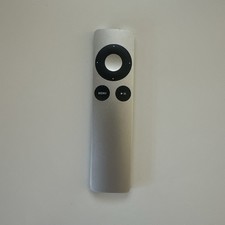 Genuine Apple TV Remote Control A1294 Apple TV 2nd 3rd Generation Silver Used