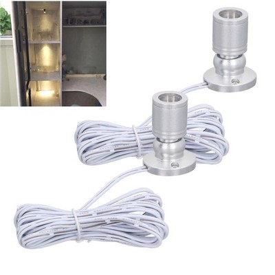 Dimmable Mini Spotlight 5V Mini LED Spotlight 1 to 2 Spot Lights with Dimmer