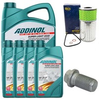 MotoröL Filter Set Addinol 5W-40 9 Liter + Schraube FüR Mercedes G-Klasse W463
