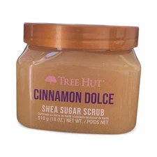 Tree Hut Cinnamon Dolce Shea Sugar Scrub Limited Edition Body Care 18oz 