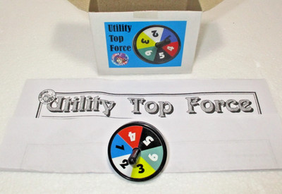 Top Color Force Magic Trick - Force Any of 6 Colors or Numbers Mentalism Hot Rod