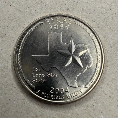 2004-P 50 State Quarters Texas — photo from the most recent tracked eBay sale