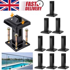 DIY Frameless Glass Balustrade 8mm-12mm Toughened Glass Panels Balustrade Spigot