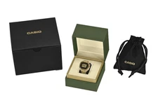 Casio Ring Digital Watch CRW001G-9 Gold Brand New Withtags