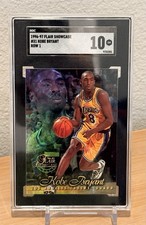 1996 Flair Showcase Kobe Bryant Row 1 - SGC 10 - Pop 3 = Lowest Gem Rate of 1%!