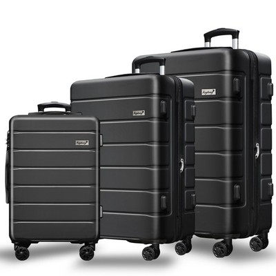Keytang Explorer Light Weight Hardside Expandable,3 Piece Luggage Set（20/24/28）