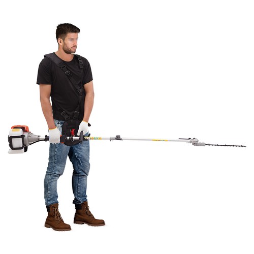Strumento Tagliasiepi a Gas 5 in 1, 52CC Mangiatore Multifunzione a 2 Tempi - Foto 17 di 19
