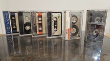 Lotto di 6 audio cassette SONY vari modelli
