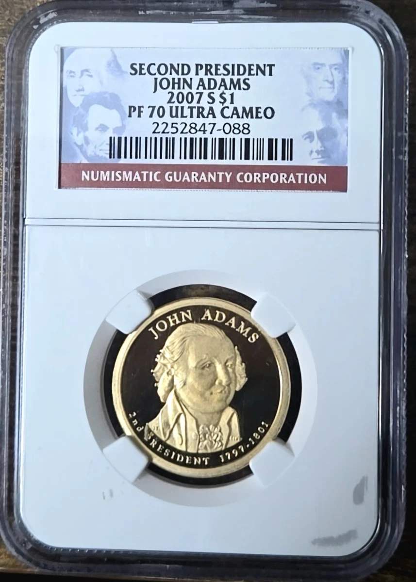 Presidential Dollar Coins John Adams for sale | eBay
