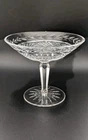 Waterford Glandore Footed Compote Lead Crystal ~ Candy/Nuts  6.25 W x 5.25 H